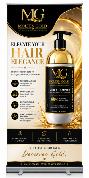 Molten Gold Hair Shampoo - Image 10