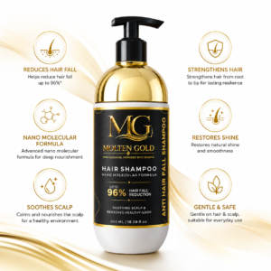 Molten Gold Hair Shampoo - Image 7