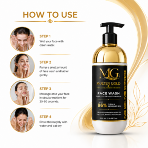 Molten Gold Face Wash - Image 3