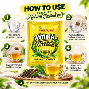 Nutri Ayur Diabetic Care Tea 1.5gm * 45pcs - Image 5