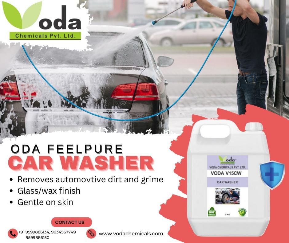 Voda Feelpure Car Wash Shampoo - Voda Chemicals Private Limited