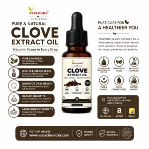 Voda Feelpure Clove Extract Oil -100% Pure & Natural - Image 3