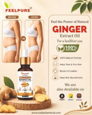 Voda Feelpure Ginger Extract oil - 100% Pure & Natural - Image 6