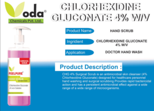 Voda Feelpure Hand Surgical Scrub gluconate-4% - Image 6