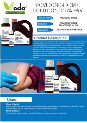 Vodadine Povidone Iodine 5% Solution - Image 3